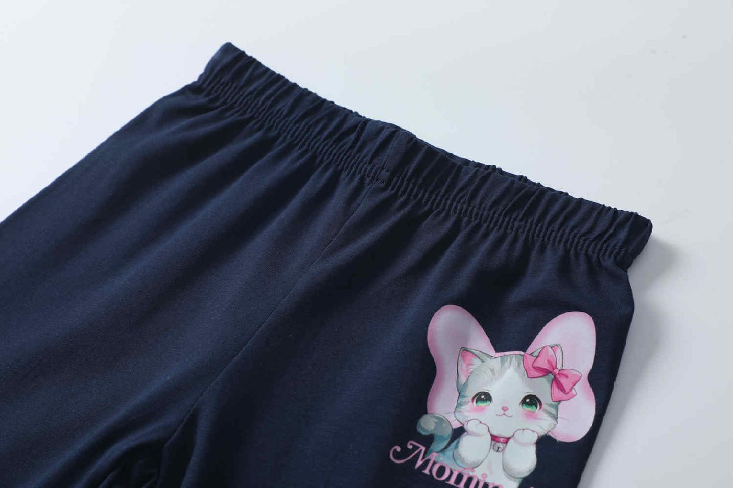 Dívčí legíny Kugo BL2387 tmavě modré